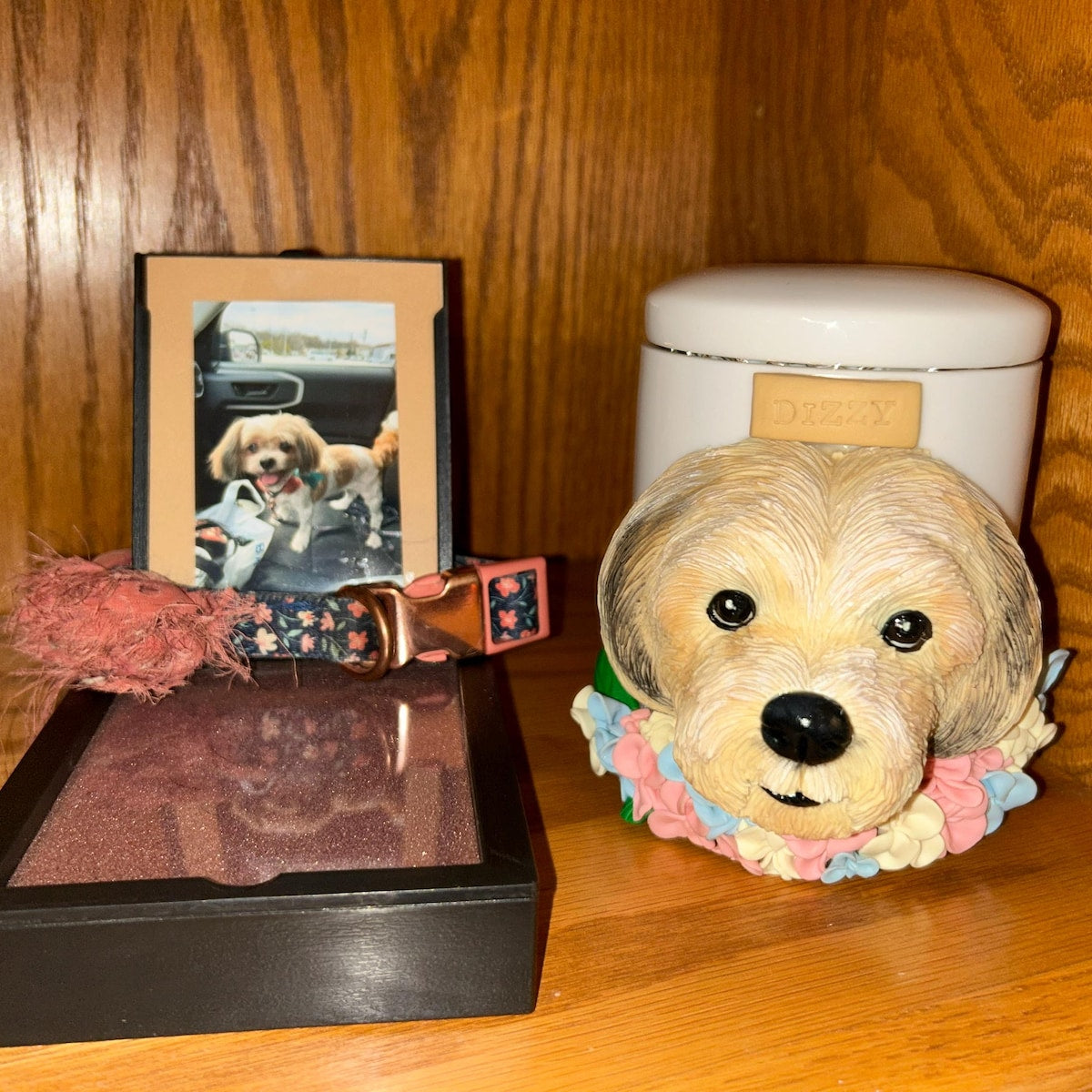 【オーダーメイド】世界に一つ 似顔絵 お名前入り ペット骨壷 ・ペット 写真 グッズ・うちの子・犬・猫