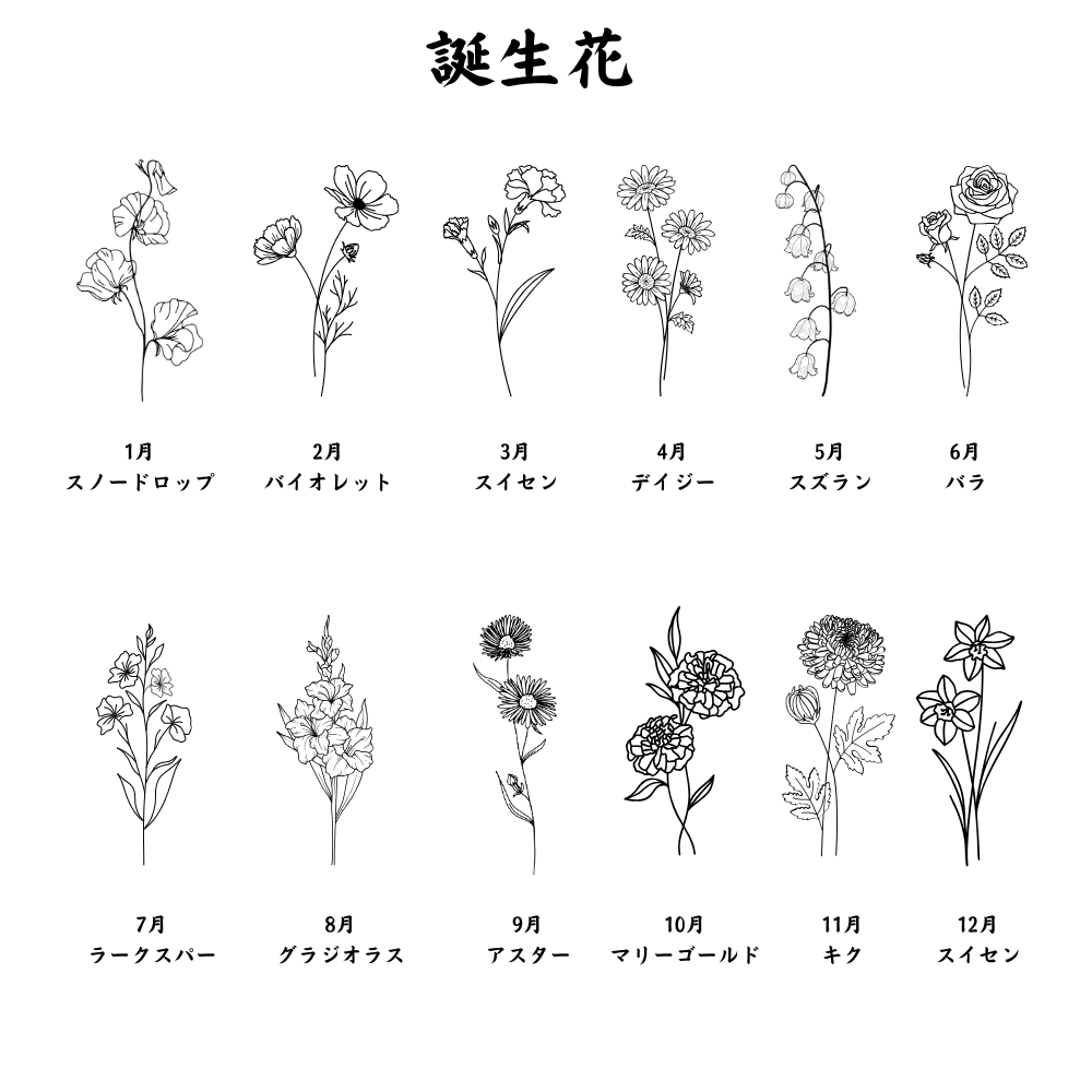 お母さんへの手紙アクリル LEDスタンド|誕生花|名前入り|オーダーメイド