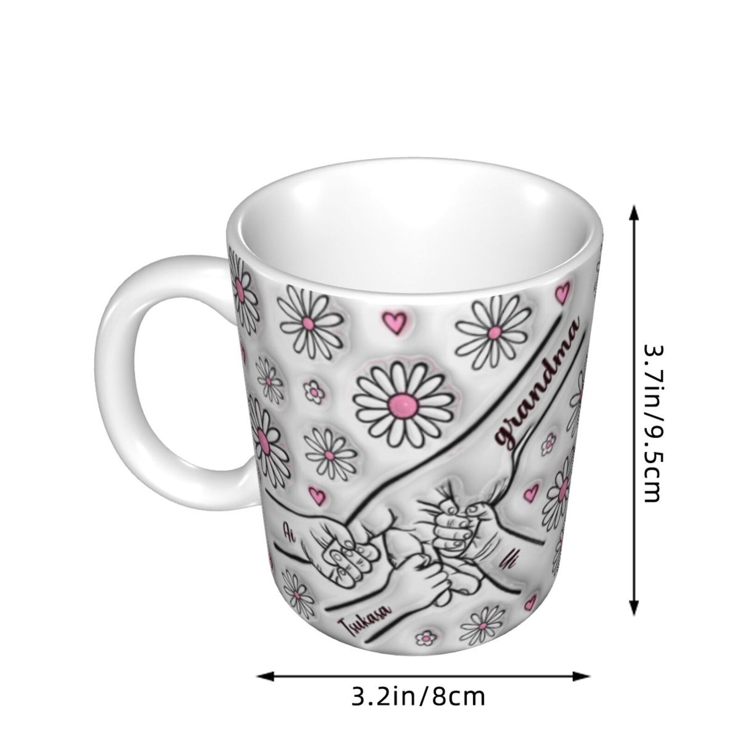 オリジナル マグカップ|マグカップ 陶器 おしゃれ|花柄 プレゼント12