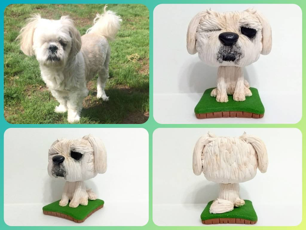 【オーダーメイド】世界に一つ 似顔絵 ペット Funko Pop フィギュア・ペット 写真 グッズ・うちの子・犬・猫