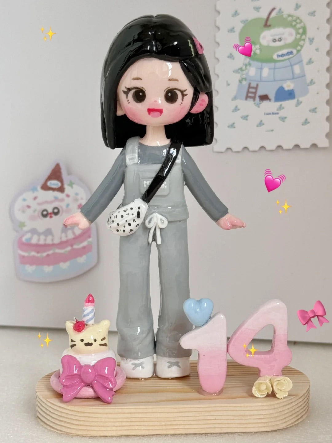 【オーダーメイド】可愛い 写真 から フィギュア 安い/自分 フィギュア/推し活・BTS・記念日・誕生日・応援・結婚祝いプレゼント