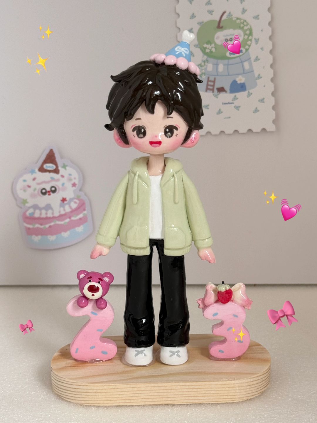 【オーダーメイド】可愛い 写真 から フィギュア 安い/自分 フィギュア/推し活・BTS・記念日・誕生日・応援・結婚祝いプレゼント