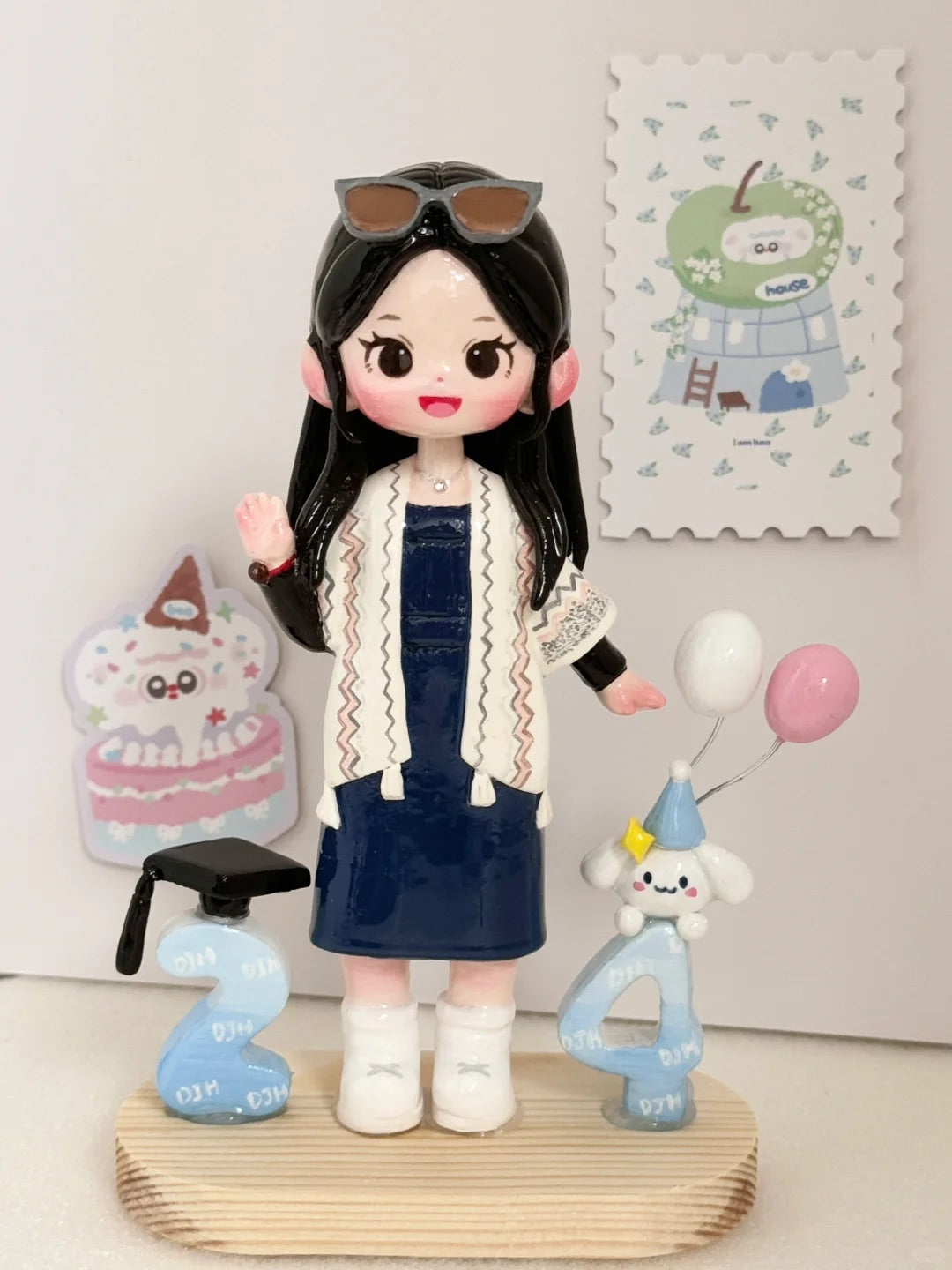 【オーダーメイド】可愛い 写真 から フィギュア 安い/自分 フィギュア/推し活・BTS・記念日・誕生日・応援・結婚祝いプレゼント