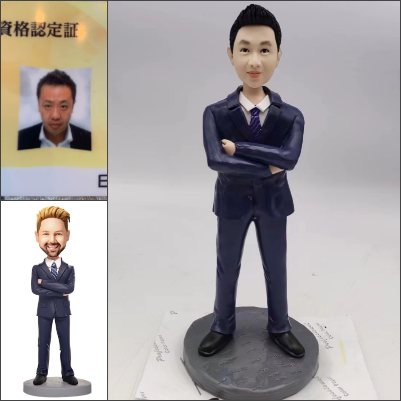 【オーダーメイド】お写真入からのオリジナル フィギュア 制作/自分 フィギュア/イベントの演出・景品・アイドル・俳優プレゼントに!