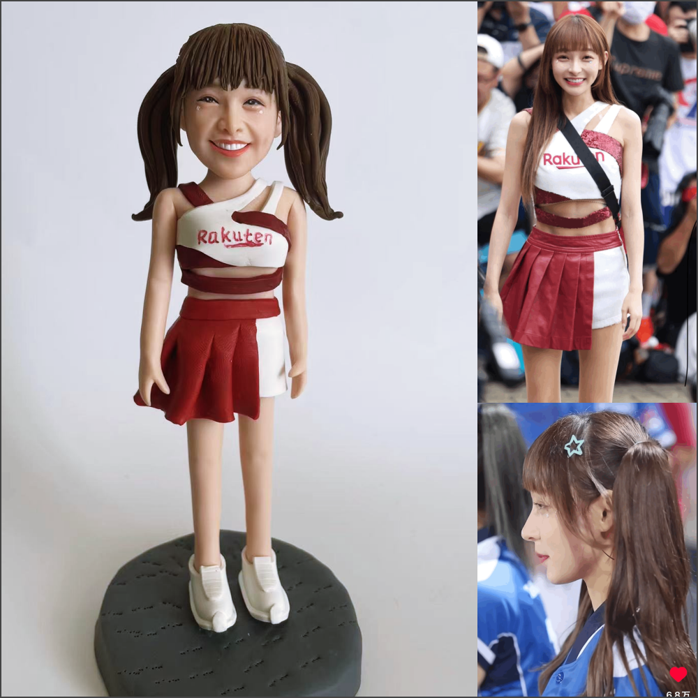 【オーダーメイド】お写真入からのオリジナル フィギュア 制作/自分 フィギュア/卒業 記念品・卒業 プレゼントに!推し活