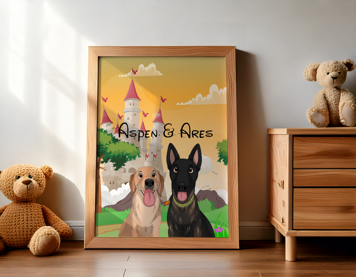 あなたのペットを世界に１つだけのアート作品に♪ | ペットイラスト | ペット似顔絵 | 犬 猫 うちの子 | ギフト