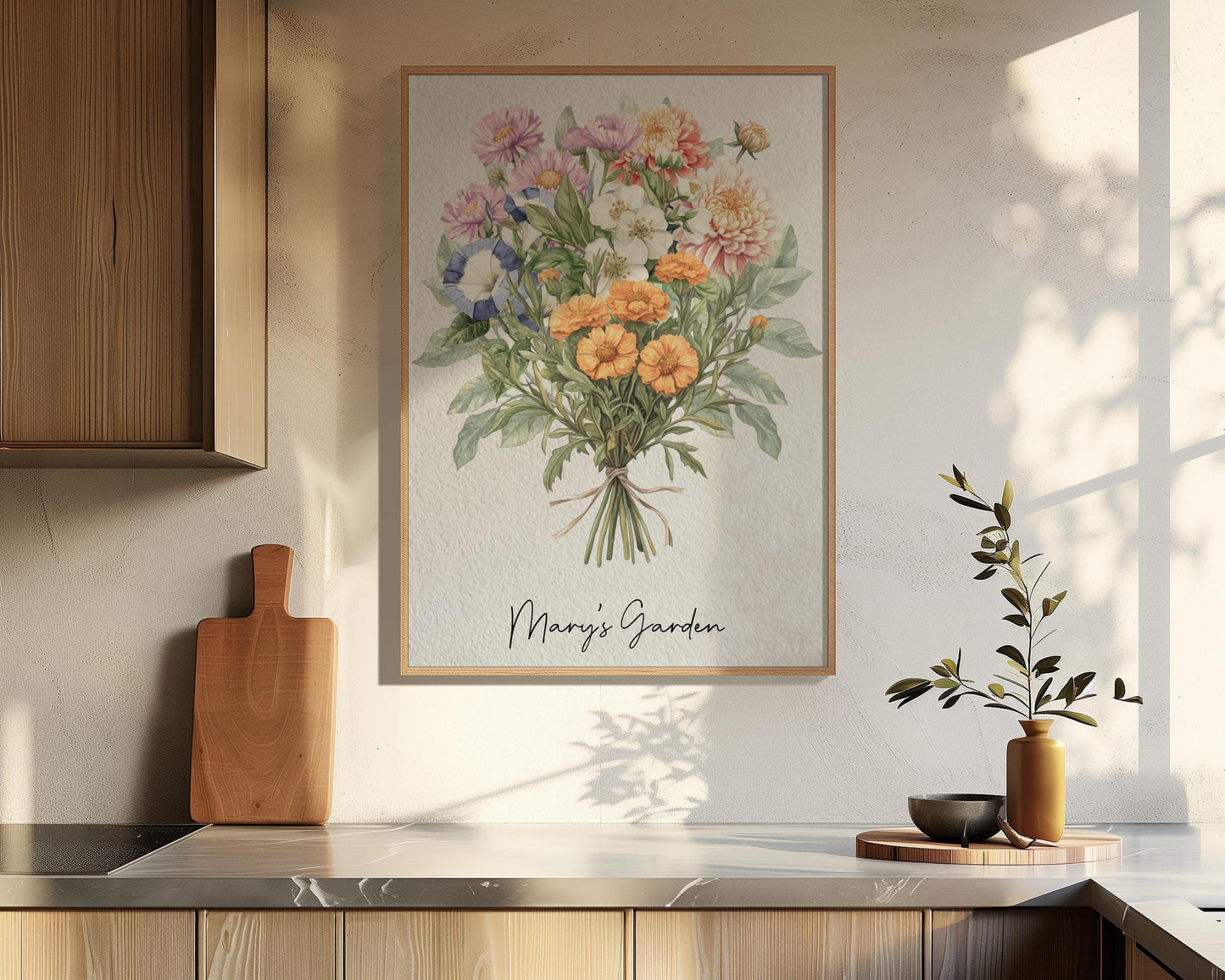 キャンバス|名入れ|誕生日ギフト|新築祝い|オーダー|誕生花 02