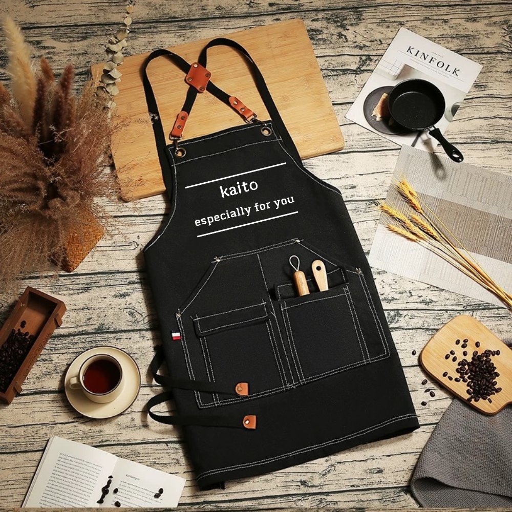 名前入り エプロン　開店祝い プレゼントバレンタインデー ホワイトデー キッチン 雑貨 おもしろ 誕生日 母の日 父の日
