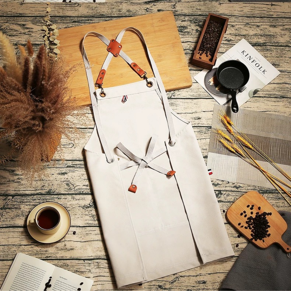 名前入り エプロン|商店風 帆前掛け風|創業年・開店祝い プレゼント