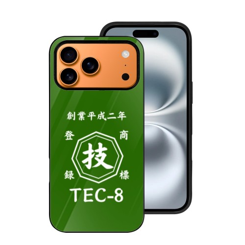 名前入り スマートフォンケース|ガラス製||商店風 オーダーメイド