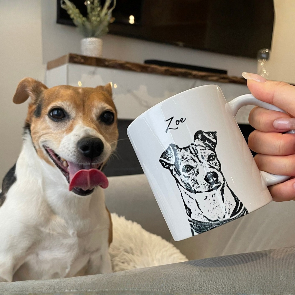 マグカップ 似顔絵| うちの子 犬 猫|誕生日 プレゼント