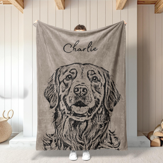 写真入り ブランケット|名入れ プレゼント|オーダーメイド 誕生日