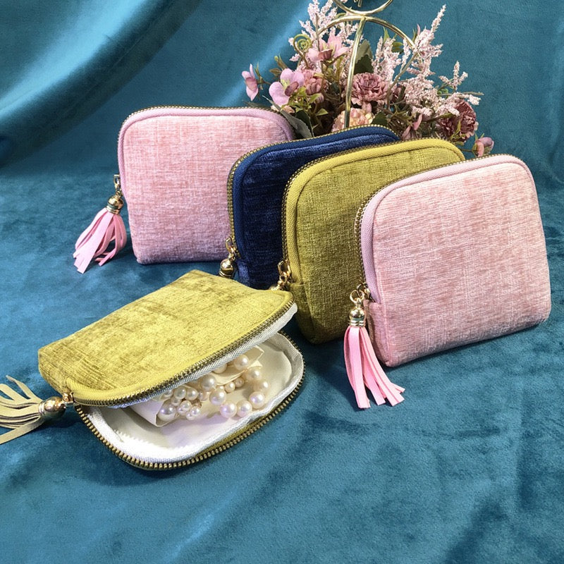 【オーダーメイド】名前刺繍可能！お名前入り 小銭入れ