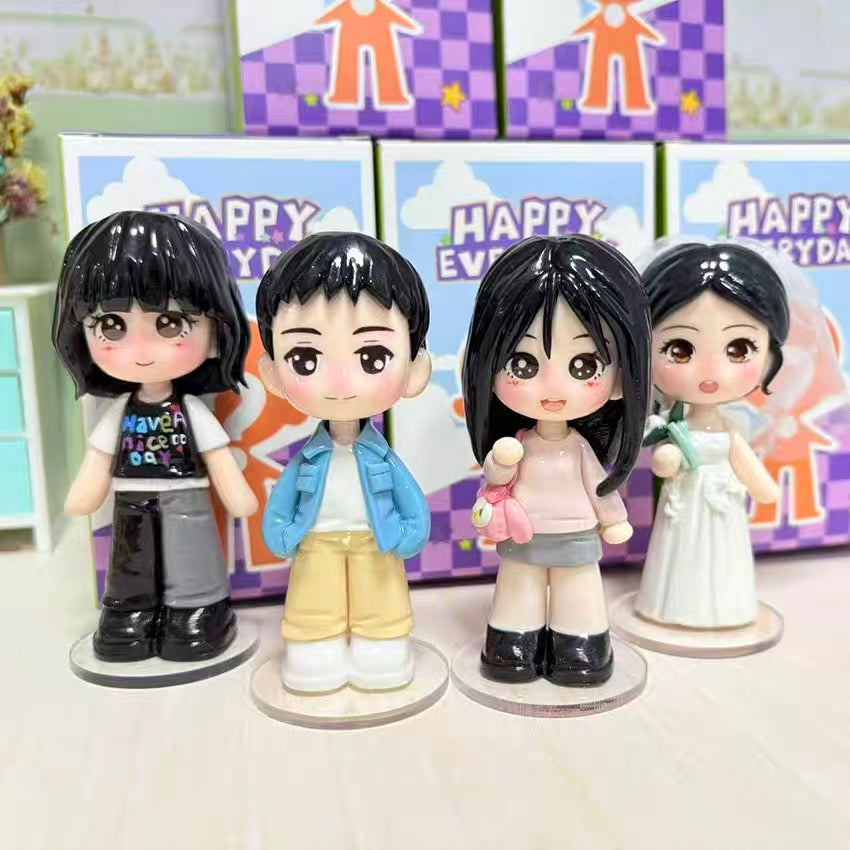 【ラッキーボックス】可愛い 写真 から フィギュア 安い/自分 フィギュア/推し活・BTS・記念日・誕生日・応援・結婚祝いプレゼント